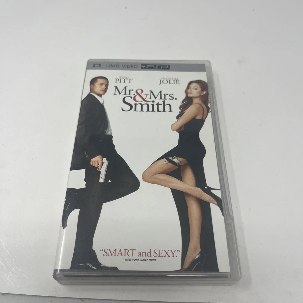 Mr. and Mrs. Smith (UMD Video, 2005, Sony PlayStation PSP) Brad Pitt